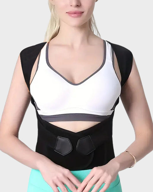 Adjustable Back Posture Corrector Brace for Women & Men