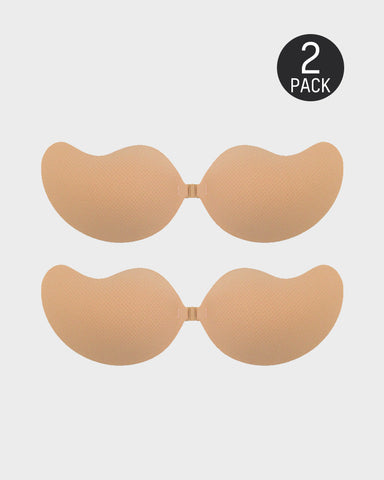 Mango Shaped Breathable Self-Adhesive Invisible Bra (2 Pairs)