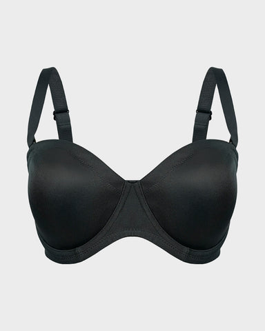 Comfort Push Up Unlined Bra with Removable Straps