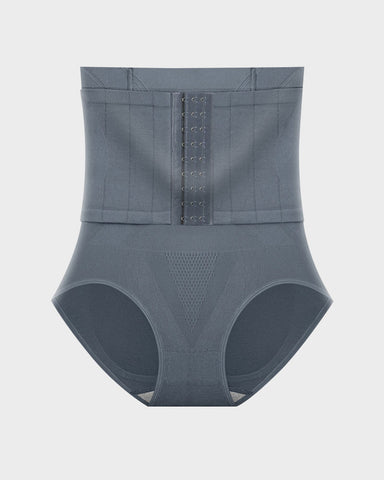 Double-Layer High Waist Tummy Control Shaping Panty