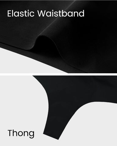 High-Rise Seamless Thong Panty(3 Pack)