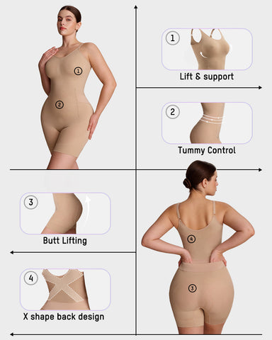 Easyslide™ Sculpting Bodysuit
