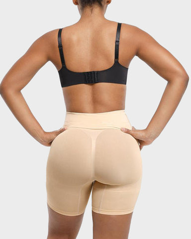 Anti-Roll High-Waist Sculpting Shorts