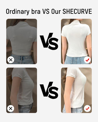 Anti-Sagging Jelly Lift Wireless V-Neck Luxe Bra