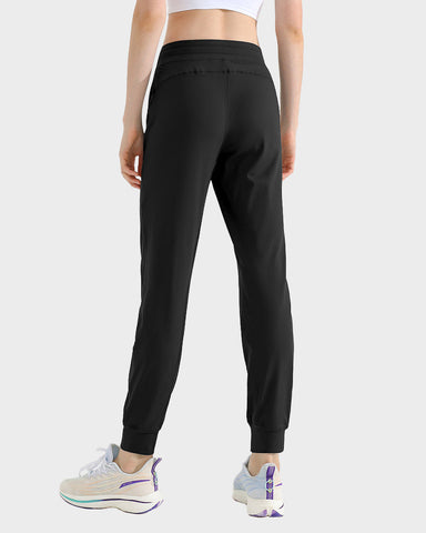 Brushed Tapered Jogger Fitness Pants