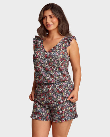 Built-in Bra Swim Romper