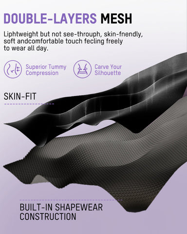 Comfort Sculpt Shapewear Bodysuit with Built-In Bra