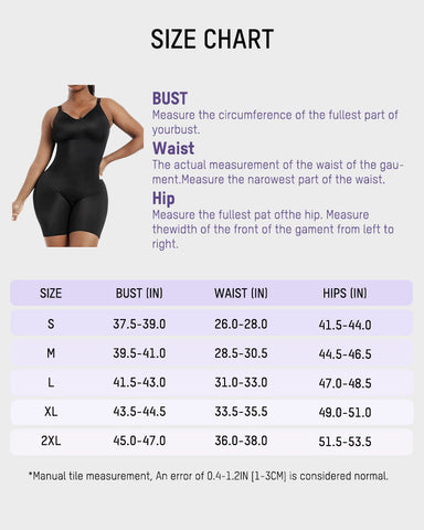 Comfort Sculpt Shapewear Bodysuit with Built-In Bra