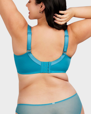 Comfort Unlined Lace Underwire Push Up Bra