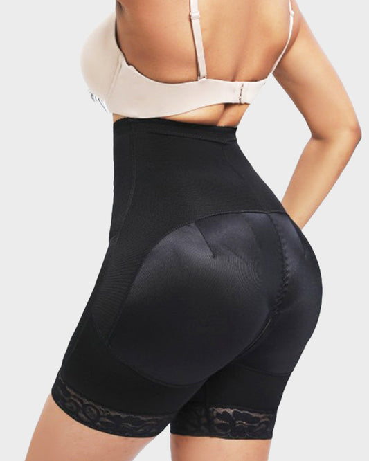 Double Compression High Waist Shaping Shorts