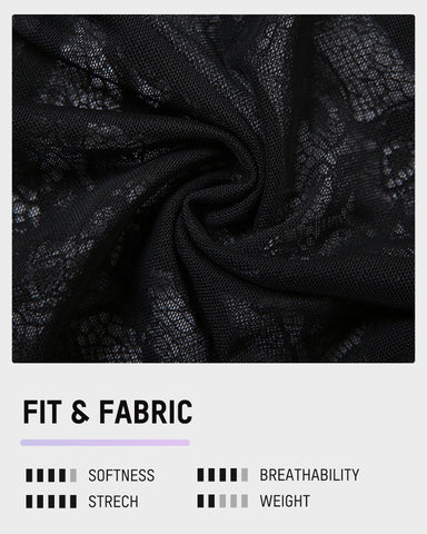 Elegant Comfort Floral Lace Thong (3 Pack)