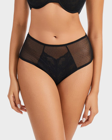 Enchant Floral Lace Brief Underwear (3 Pack)