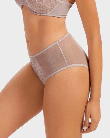 Enchant Floral Lace Brief Underwear (3 Pack)