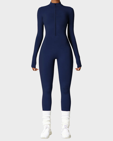 Fleece Slim-Fit Winter Training Jumpsuit
