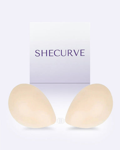 Front Closure Silicone Self-Adhesive Invisible Bra (2 pairs)