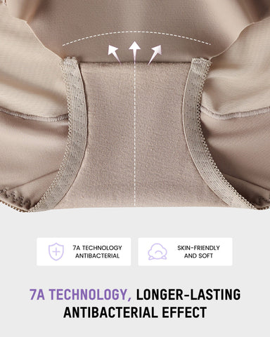 High-Waist Invisible Mesh Strong Shaping Panties (3 Pack)