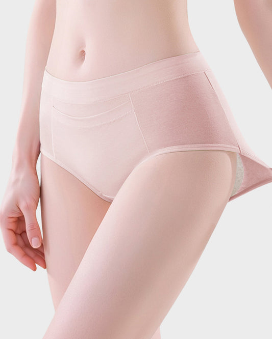 High Waist Leakproof Period Panties (3 Pack)