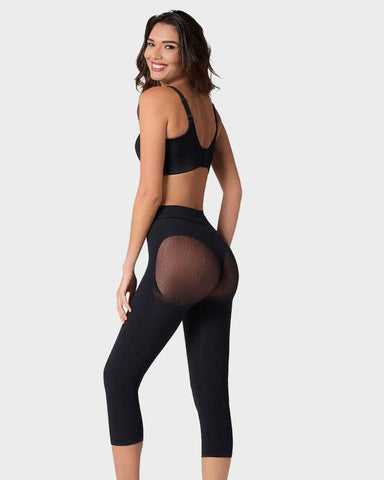 Invisible High-Waist Butt-Lifting Capri Shaper