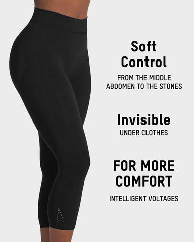 Invisible High-Waist Butt-Lifting Capri Shaper