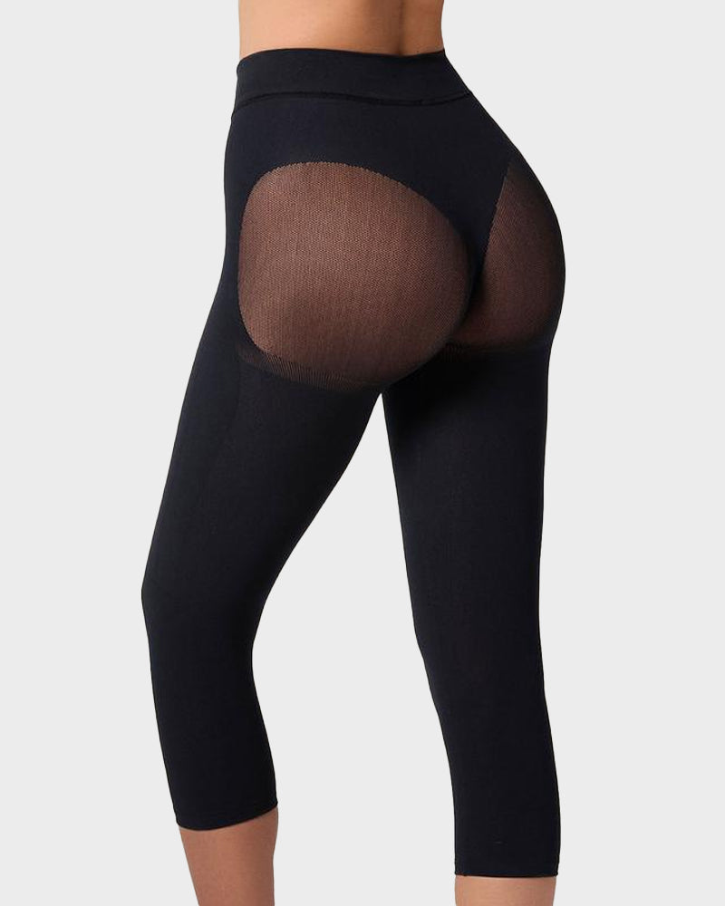 Invisible High-Waist Butt-Lifting Capri Shaper
