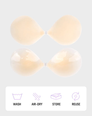 Invisible Lifting Silicone Adhesive Bra Cups (2 Pairs)