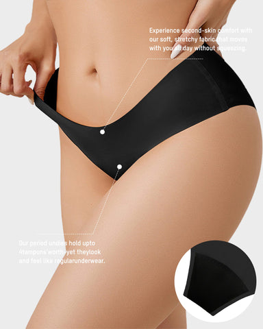 Leak-Proof 4-Layer Period Panties (2 Pack)