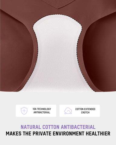 Light Sculpt High-Waist Seamless Panties (6 Pack)