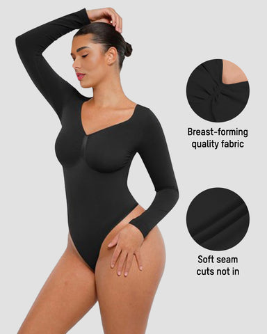 Long Sleeve Shaping Bodysuit