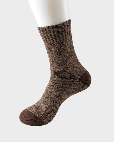 Men's Thermal Terry Loop Socks ( 5 Pairs)