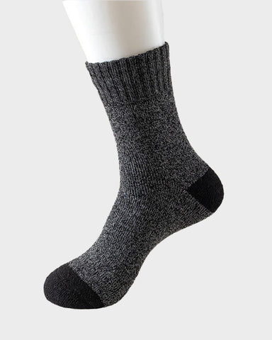 Men's Thermal Terry Loop Socks ( 5 Pairs)