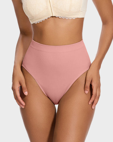 Mid-Waist Tummy Control Brief Panty (2 Pack)