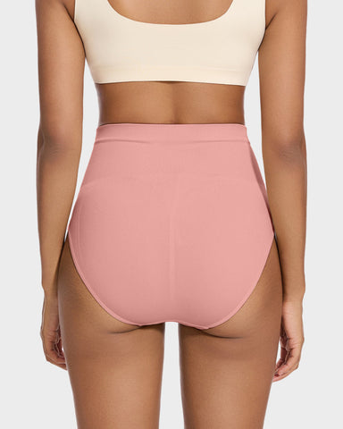 Mid-Waist Tummy Control Brief Panty (2 Pack)