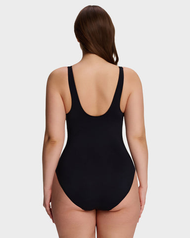 SculptSkin™ PlungeLift One-Piece Swimsuit