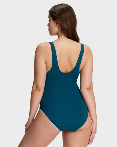 SculptSkin™ PlungeLift One-Piece Swimsuit