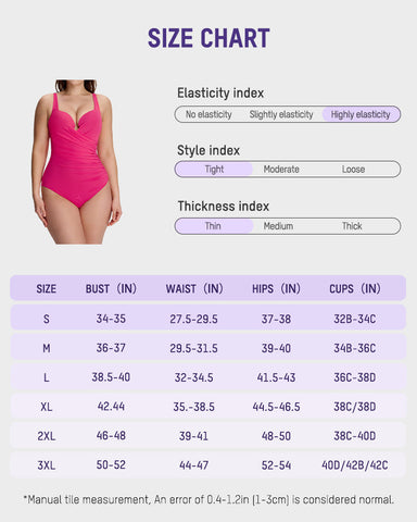 SculptSkin™ PlungeLift One-Piece Swimsuit