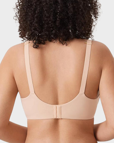 Plus Front Closure Racerback Underwire Bra