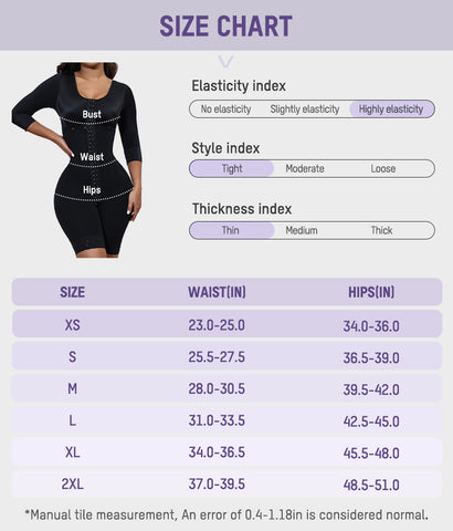 Post-Surgery Full Body Compression Colombian Faja