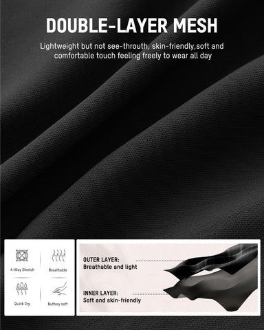 PowerMesh Double-Layer Open Bust Full Body Shaper