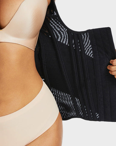 PowerMesh Double-Layer Waist Trainer Shapewear