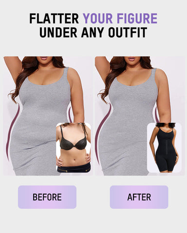 Seamless Double Compression Shaping Bodysuit