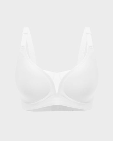 Seamless Mesh Panel Invisible Thin Bra