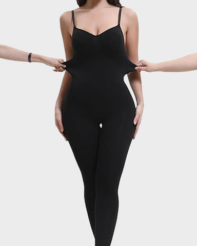 Seamless Waist-Cinching Shapewear Bodysuit