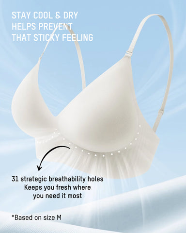 Seamless Deep V Low-Back Bra