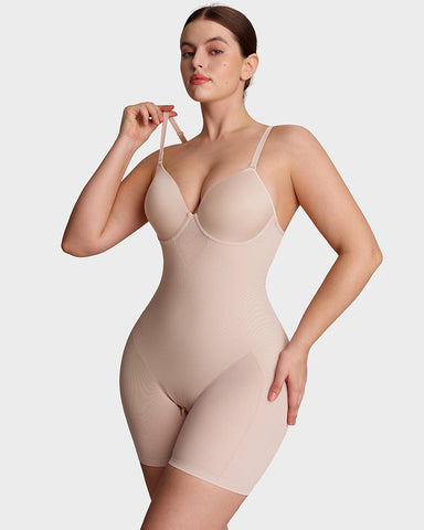 Seamless Full-Body Shaping Bodysuit