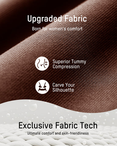 Snap Button Shaping Shorts Bodysuit