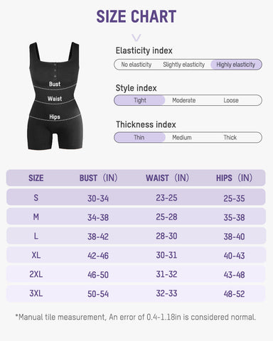 Snap Button Shaping Shorts Bodysuit