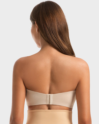 Strapless Anti-Slip Full Coverage Bandeau Bra