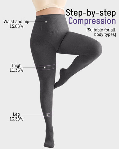Thermal Tummy Control Shaping Leggings