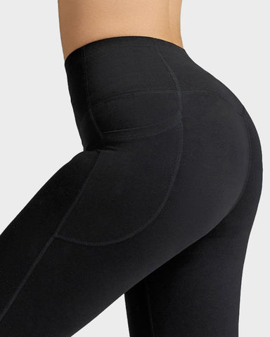 Tummy Control Butt-Lifting Training Leggings with Pockets