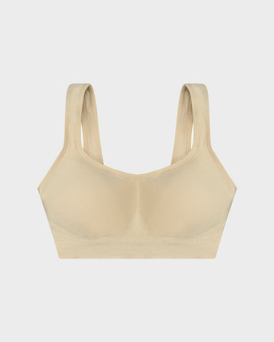Wire-Free Stretch Support Tank Bra
